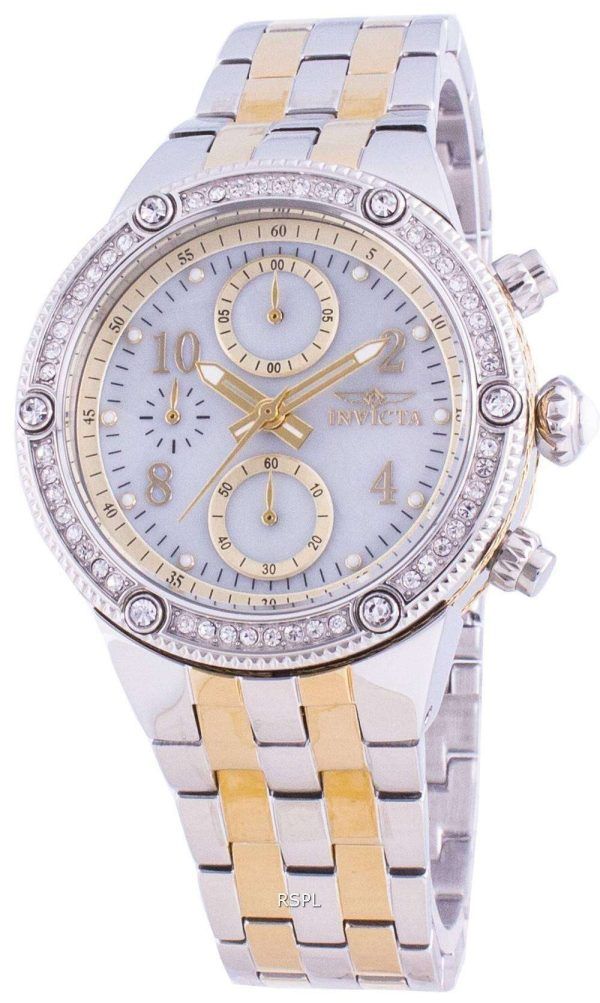 Invicta Angel 29529 Reloj de mujer con detalles de diamantes de cuarzo
