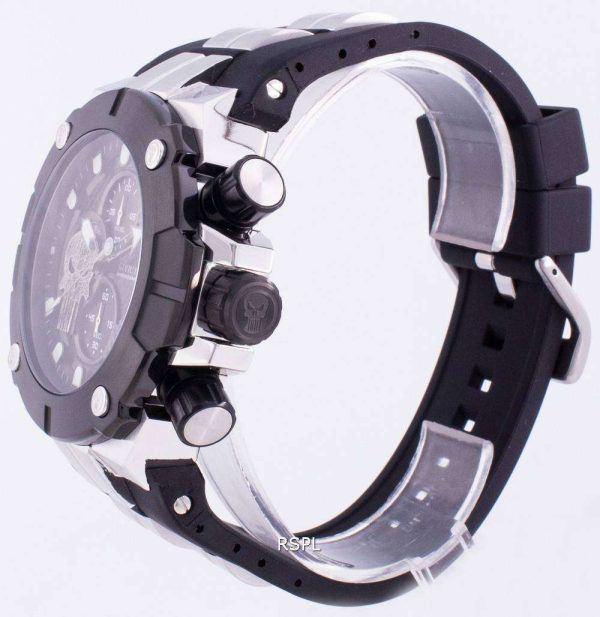 Invicta Marvel Punisher 30316 Cronógrafo de cuarzo Edición limitada 200M Reloj para hombre