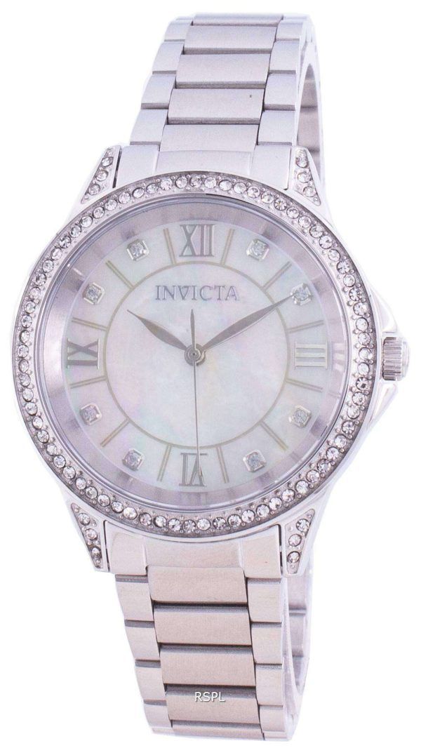Invicta Angel 30928 Reloj de mujer con detalles de diamantes de cuarzo