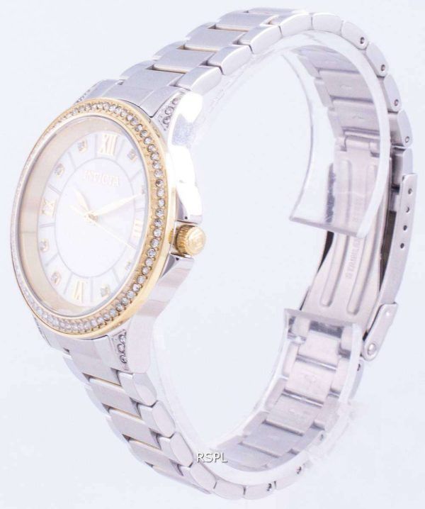 Invicta Angel 30931 Reloj de mujer con detalles de diamantes de cuarzo