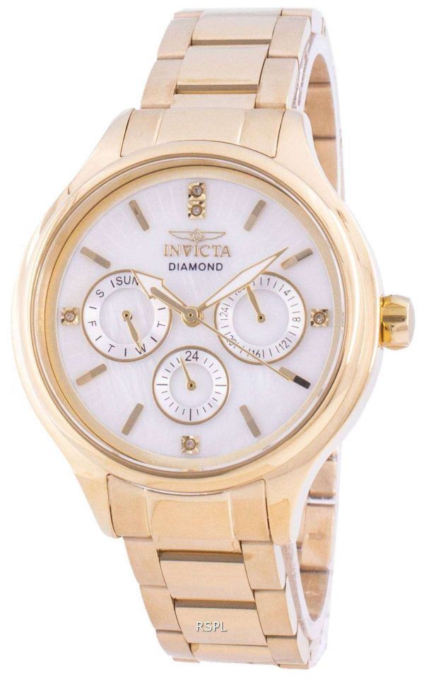 Invicta Angel 30959 Reloj de mujer con detalles de diamantes de cuarzo