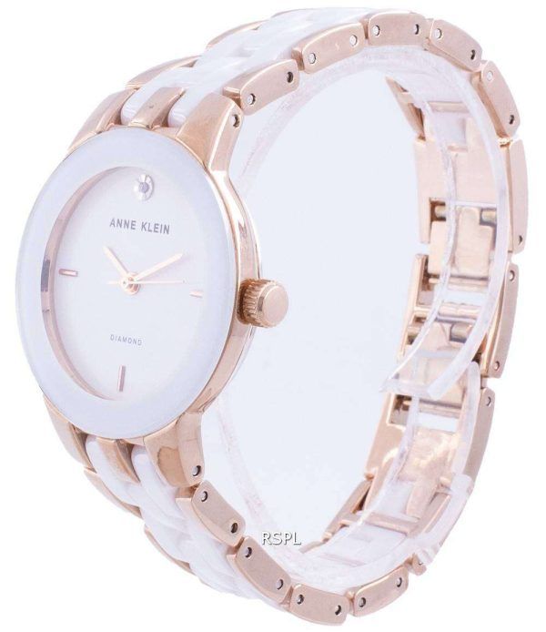Reloj para mujer Anne Klein 1610WTRG Quartz Diamond Accents