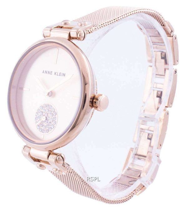 Reloj de cuarzo para mujer Anne Klein Swarovski Crystal Accented 3000RGRG