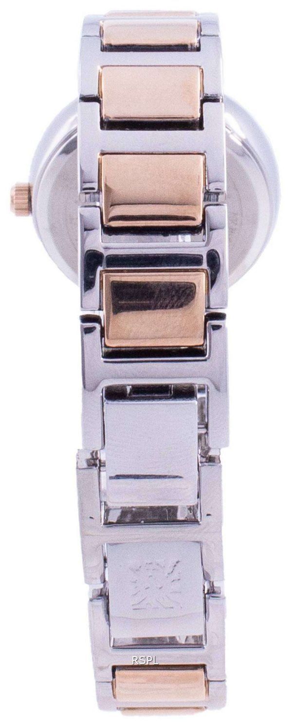 Reloj de cuarzo para mujer Anne Klein Genuine Diamond 3529SVRT