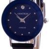 Armitron 752447BLSVBK Reloj de mujer con detalles de diamantes de cuarzo
