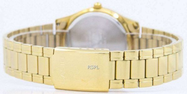 Chapado en oro analógico cuarzo Casio MTP-1275G-9ADF MTP-1275G-9A reloj de hombres