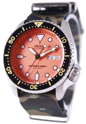 Reloj para hombre Seiko Automatic Diver's 200M Army OTAN SKX011J1-NATO5