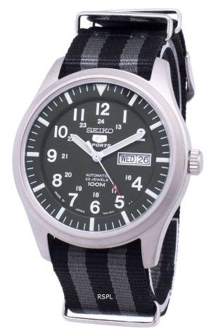 Reloj para hombre Seiko 5 Sports Automatic Japan Made Nato Strap SNZG09J1-NATO1