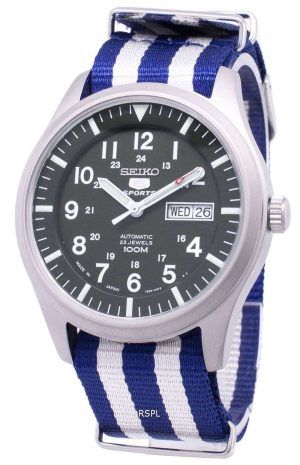 Reloj para hombre Seiko 5 Sports Automatic Japan Made Nato Strap SNZG09J1-NATO2
