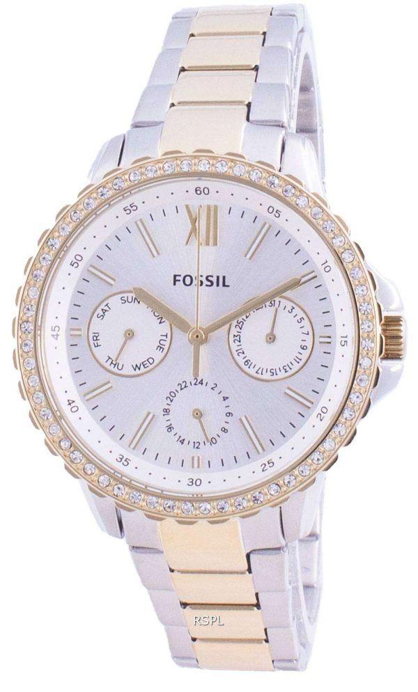 Fossil Izzy Multifunction ES4784 Quartz Chronograph Diamond Accents Women's Watch