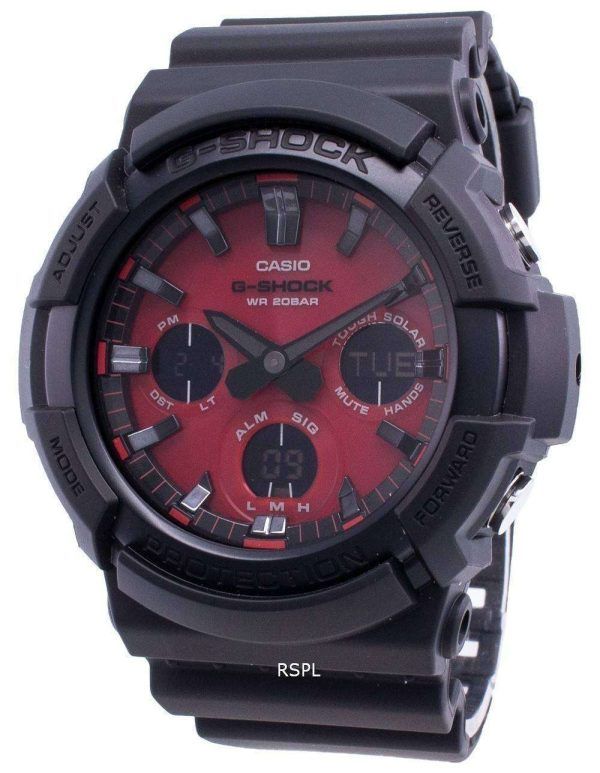 Reloj para hombre Casio G-Shock GAS-100AR-1A Tough Solar 200M