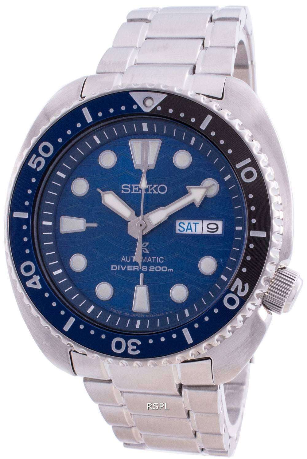 Reloj para hombre Seiko Prospex The Ocean Automatic Diver&#39,s SRPD21 SRPD21J1 SRPD21J 200M citywatches.es