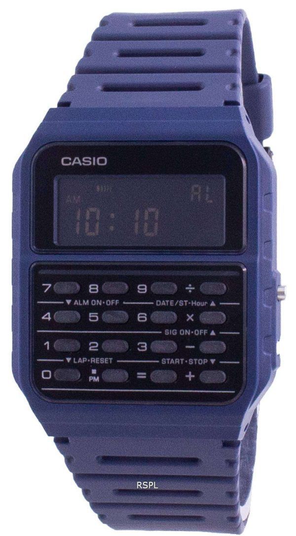 Reloj unisex Casio Youth Data Bank de hora dual CA-53WF-2B CA53WF-2B