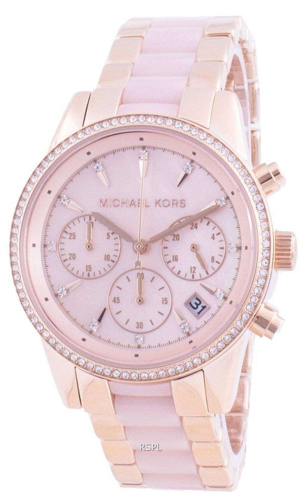 Michael Kors Ritz Diamond Accents Quartz MK6769 Reloj para mujer