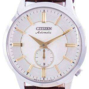 Citizen Beige Dial Automatic Japan Made NK5000-12P Mens Watch