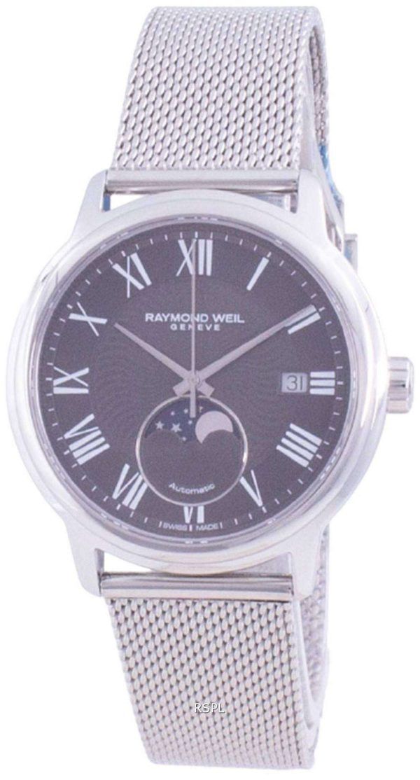 Reloj para hombre Raymond Weil Maestro Geneve Moon Phase automático 2239M-ST-00609