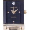 Reloj para mujer Armitron Black Dial Diamond Accents Quartz 755322BKGP