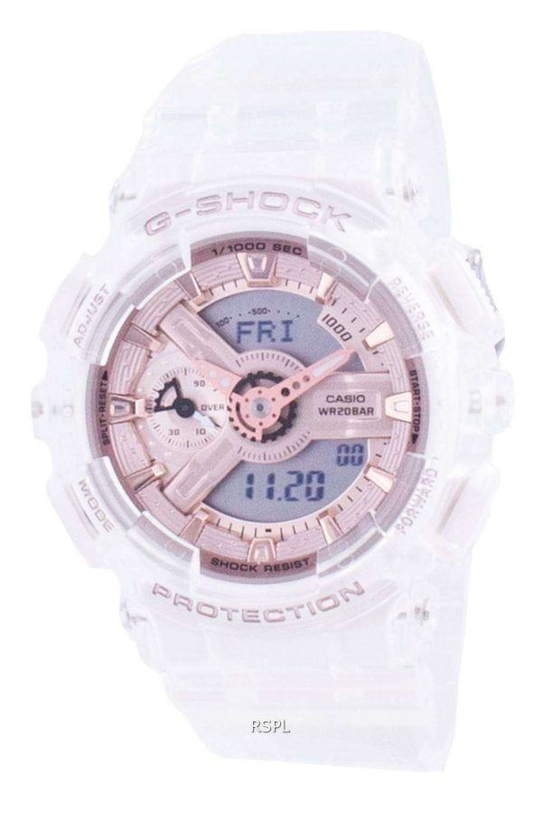Reloj Casio G-Shock Neobrite Qaurtz GMA-S110SR-7A GMAS110SR-7 200M para mujer