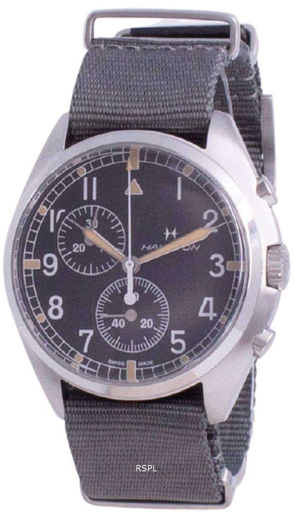 Hamilton Khaki Aviation Pilot Pioneer Chronograph Quartz H76522931 100M Reloj para hombre