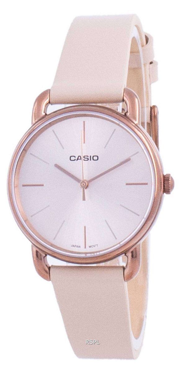 Reloj para mujer Casio Rose Gold Tone Dial Quartz LTP-E412RL-5A LTPE412RL-5