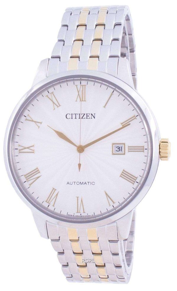 Reloj para hombre Citizen Silver Dial Automatic NJ0084-59A hecho en Japón