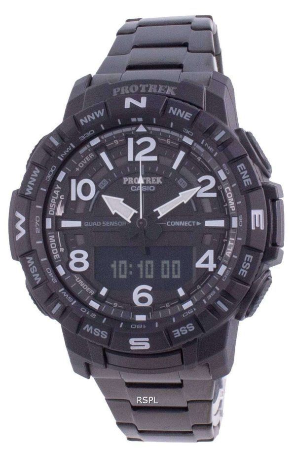 Reloj Casio Protrek Mobile Link World Time Quartz PRT-B50YT-1 PRTB50YT-1 100M para hombre