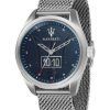 Reloj para hombre Maserati Traguardo Blue Dial Quartz R8853112002 100M