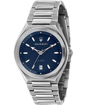 Reloj Maserati Triconic Blue Dial Quartz R8853139002 100M para hombre