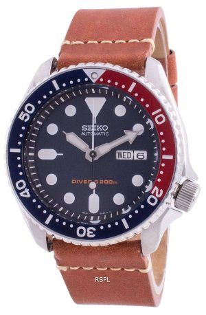 Reloj para hombre Seiko Automatic Diver&#39,s Deep Blue SKX009K1-var-LS21 200M