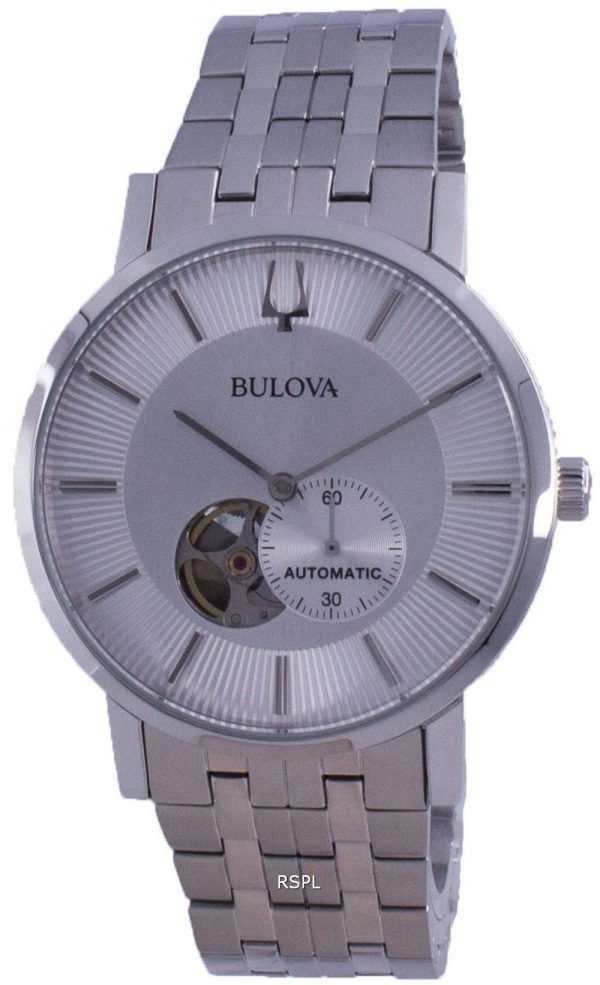 Reloj para hombre Bulova Clipper Open Heart Dial automático 96A238