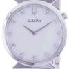 Reloj Bulova Classic Diamond Accents Quartz 96P216 para mujer