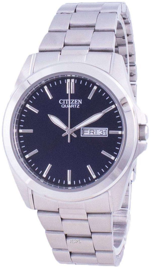 Reloj para hombre Citizen Blue Dial acero inoxidable cuarzo BF0580-57L
