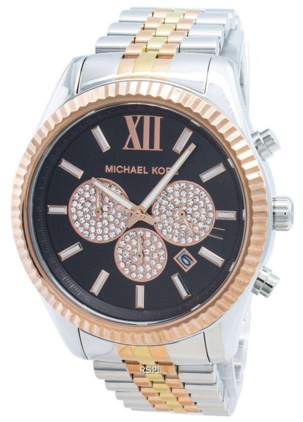 Michael Kors Lexington MK8714 Diamond Accents Reloj de cuarzo para hombre