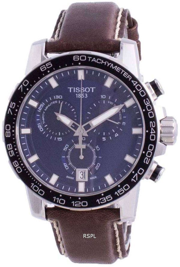 Tissot Supersport Chronograph Quartz T125.617.16.041.00 T1256171604100 100M Reloj para hombre