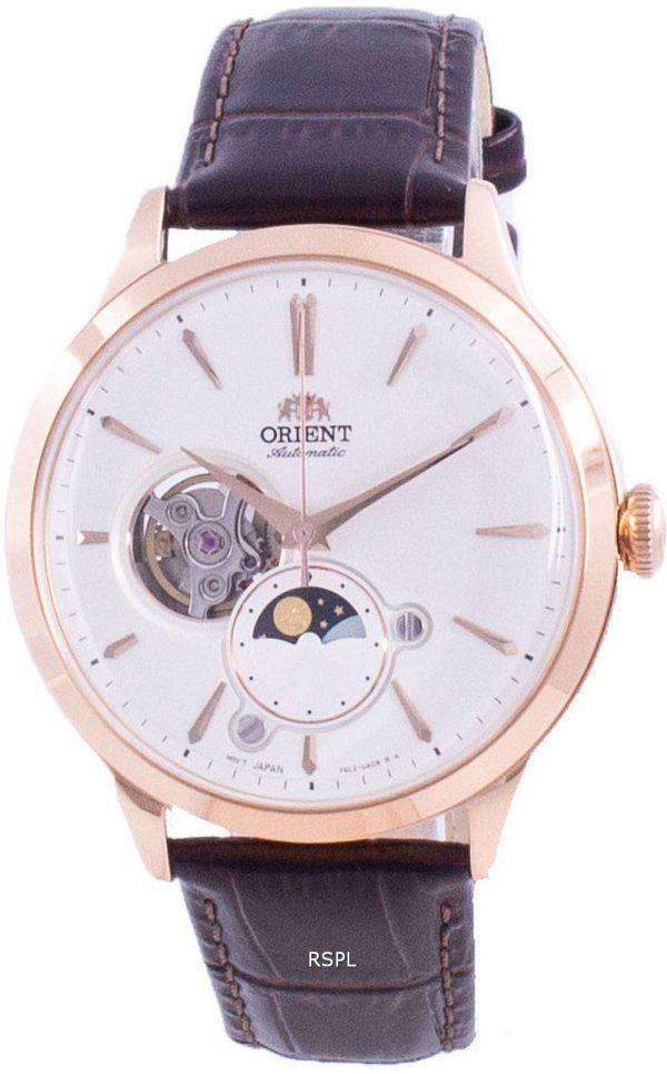 Orient Sun &amp, Moon Phase Open Heart Dial Automatic RA-AS0102S10B Herreur
