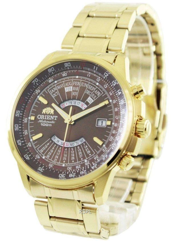 Reloj para hombre renovado Orient Automatic Perpetual Calendar FEU07003TX 100M