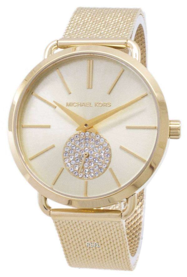 Reloj de mujer Michael Kors Portia Quartz Diamond Accent MK3844 reacondicionado