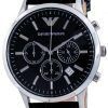Emporio Armani Renato Classic Chronograph Quartz Black Dial AR2447 Reloj para hombre