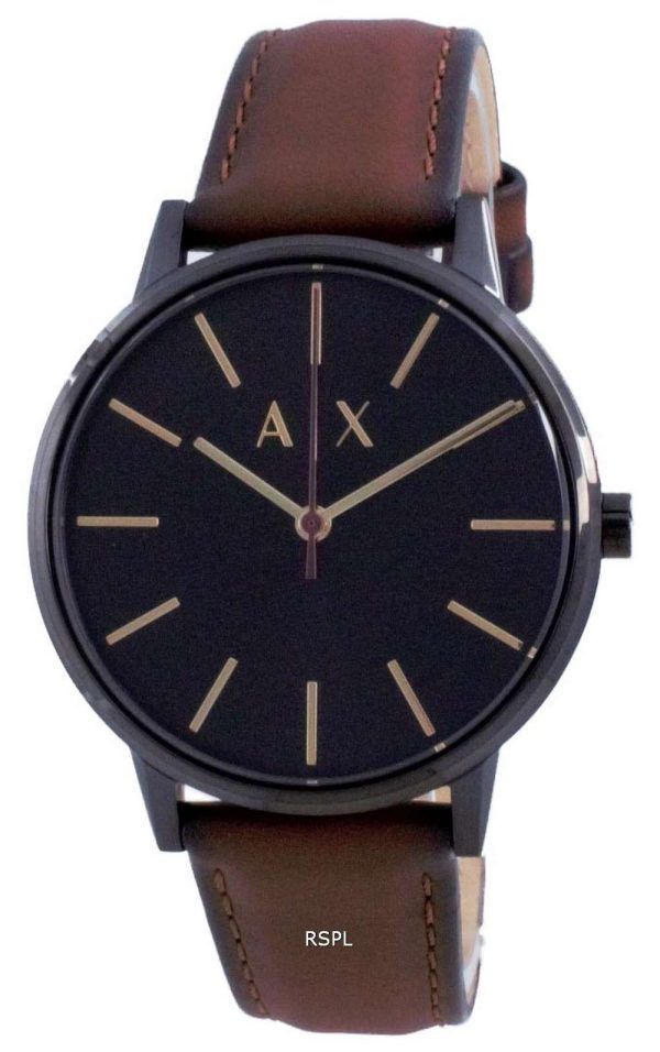 Reloj Armani Exchange Cayde Black Dial Quartz AX2706 para hombre