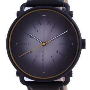 Armani Exchange Rocco Grey Dial Leather Quartz AX2904 Reloj para hombre