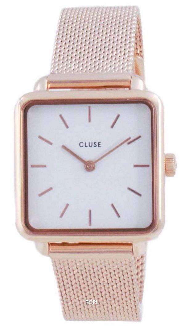 Cluse La Tetragone White Dial Quartz CW0101207001 Reloj para mujer
