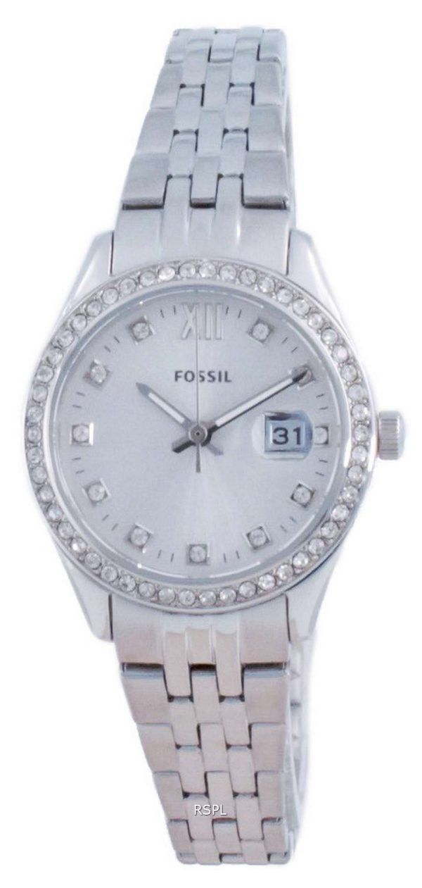 Fossil Scarlette Micro Diamond Accents Quartz ES5039 Reloj para mujer
