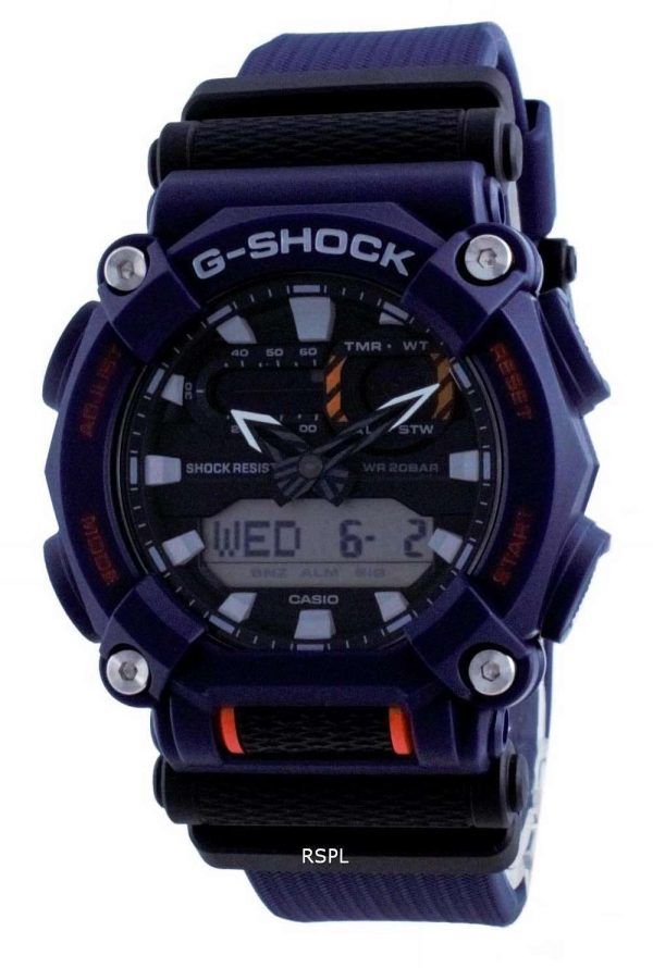 Reloj para hombre Casio G-Shock World Time Analog Digital GA-900-2A GA900-2 200M