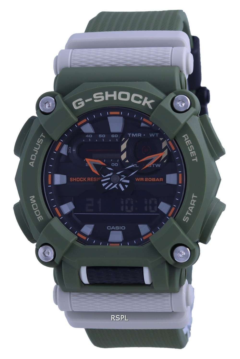 Reloj Casio G-Shock Hidden Coast analógico digital GA-900HC-3A GA900HC-3 200M para hombre