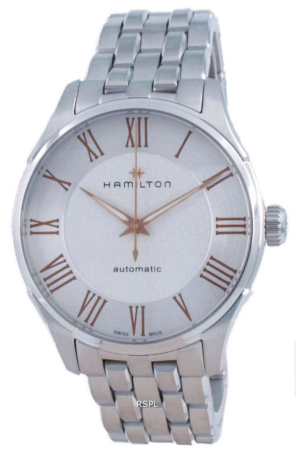 Hamilton Jazzmaster Automatic Silver Dial H42535150 Reloj para hombre
