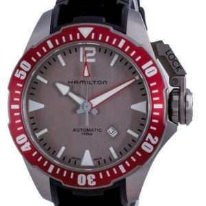 Hamilton Khaki Navy Frogman Titanium Automatic H77805380 100M Reloj para hombre