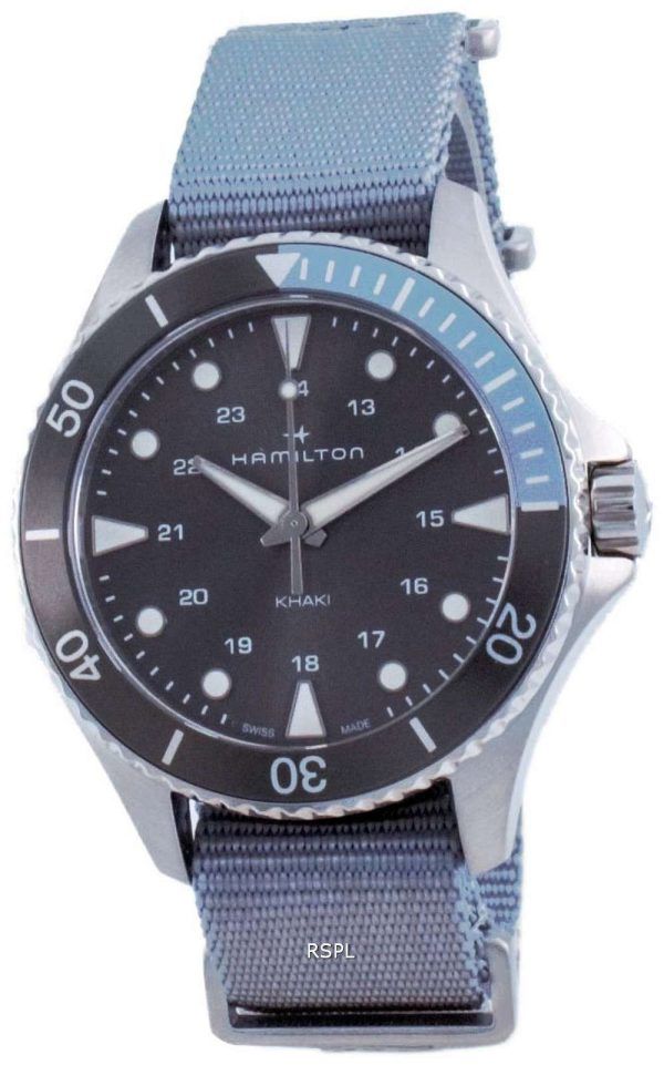 Hamilton Khaki Navy Scuba Quartz H82211981 100M Reloj para hombre