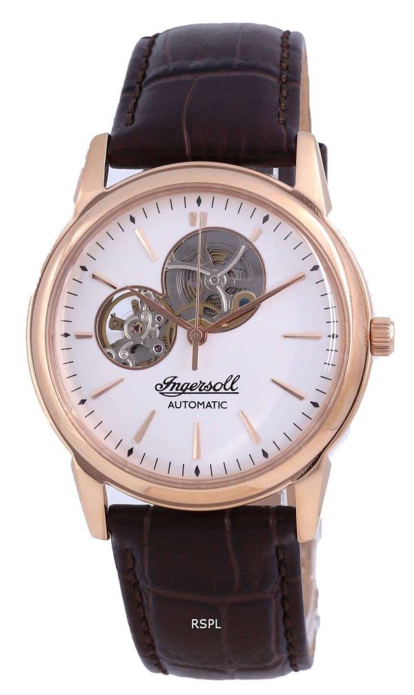 Ingersoll The New Haven Open Heart Leather Automatic I07301 Reloj para hombre