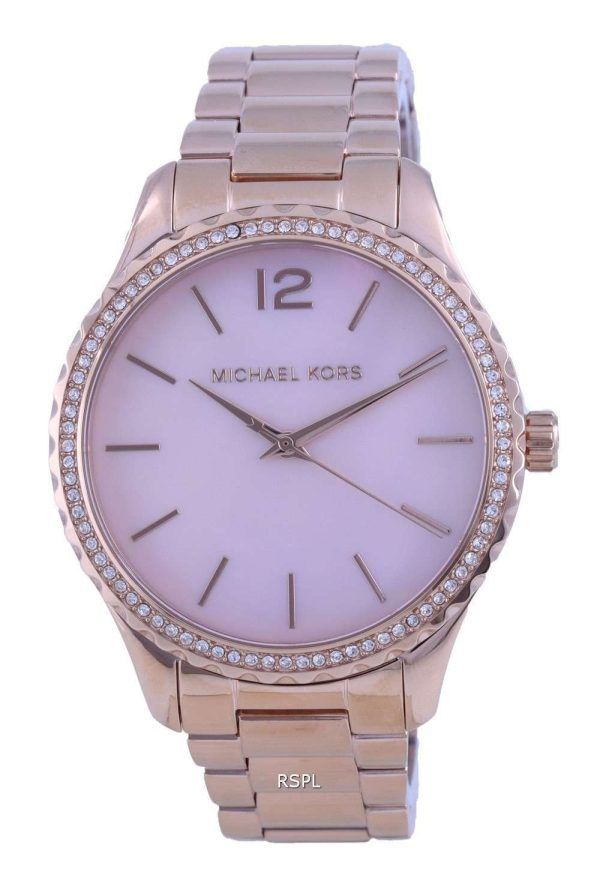 Michael Kors Layton Crystal Accents Quartz MK6848 Reloj para mujer
