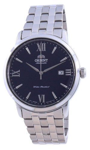 Reloj para hombre Orient Contemporary Blue Dial de acero inoxidable automático RA-AC0F09L10B